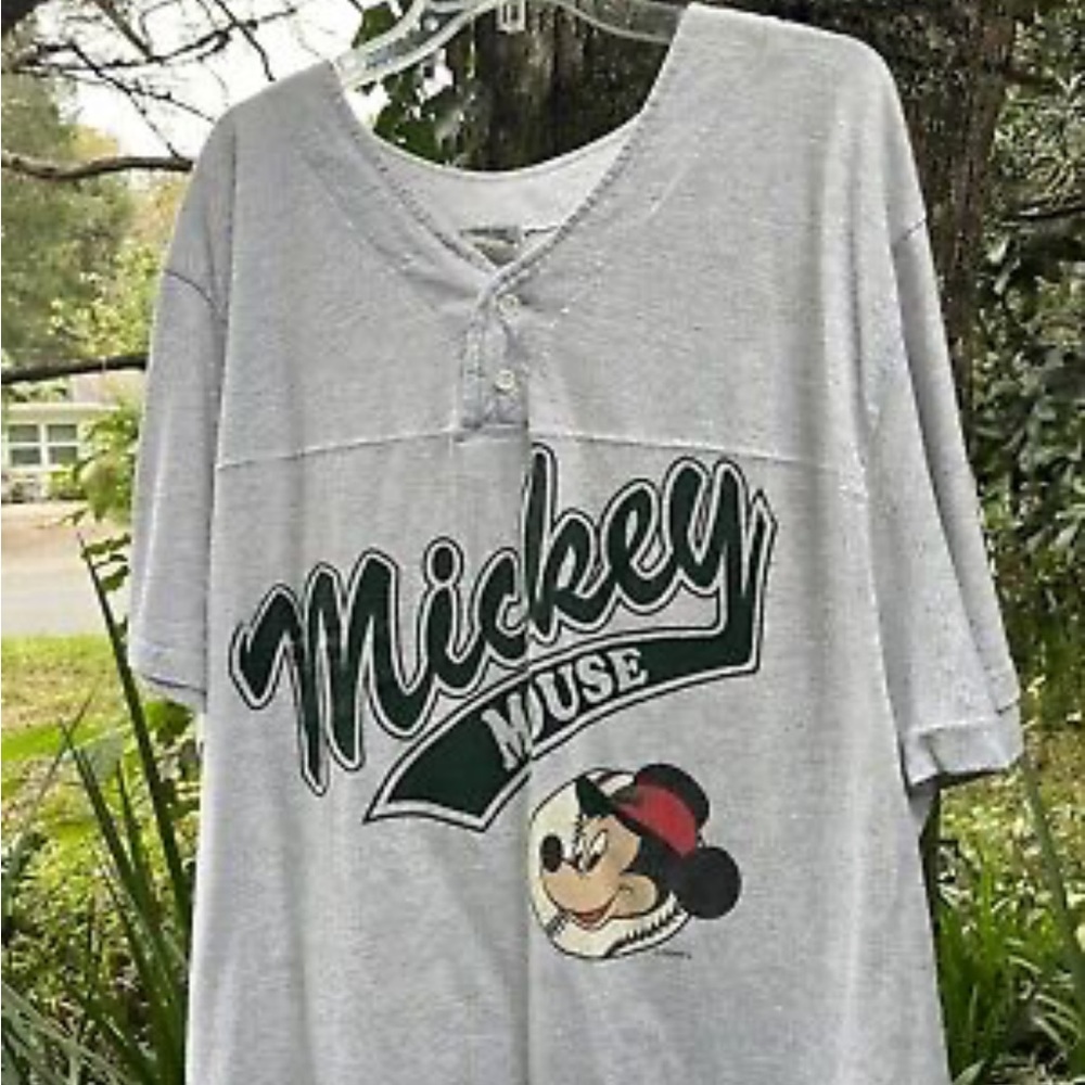Vintage Mickey Mouse Baseball Tee